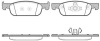 Колодки передние Logan NEW STEPWAY NEW