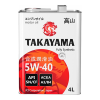 TAKAYAMA 5W-40 4L Масло моторное  API SN/CF ACEA A3/B4