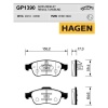 Колодки передние Fluence, Megane3, Duster, Scenic3
