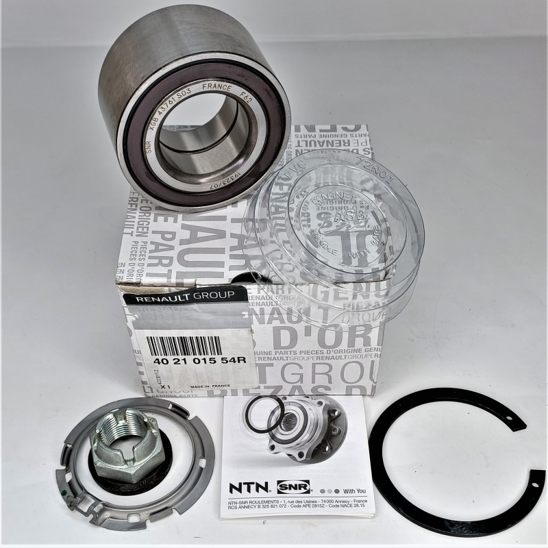 Подшипник ступицы передний Logan (ABS 48 меток) комплект