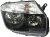 Фара Duster 4WD черная правая
