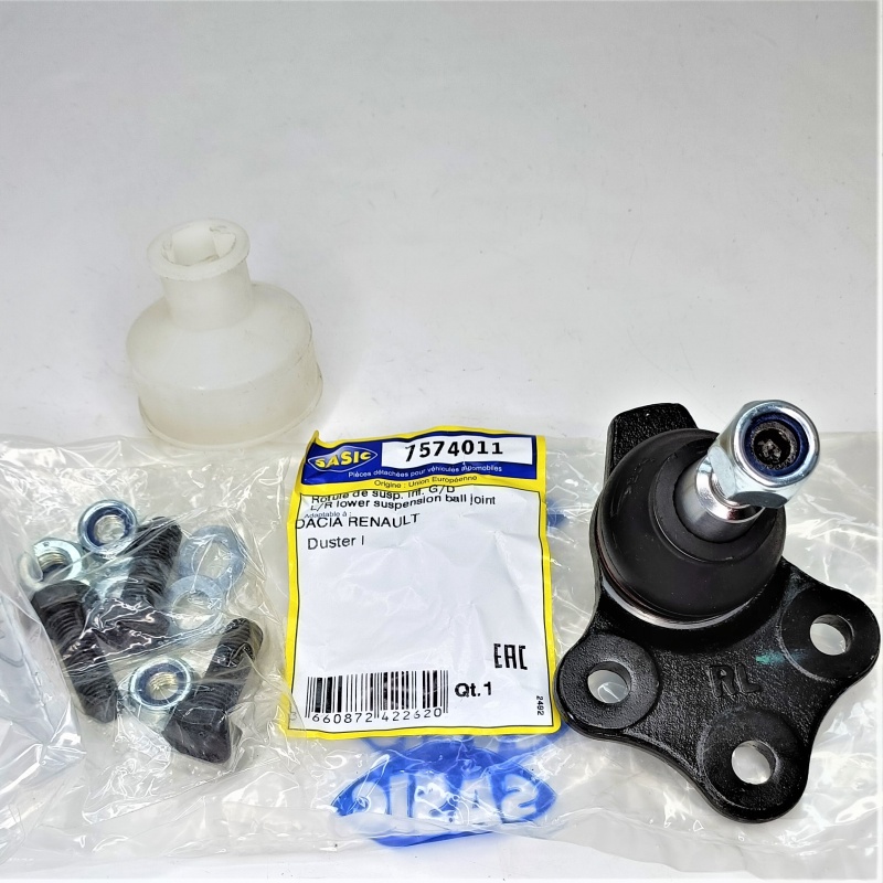 Опора шаровая Duster (с болтами)