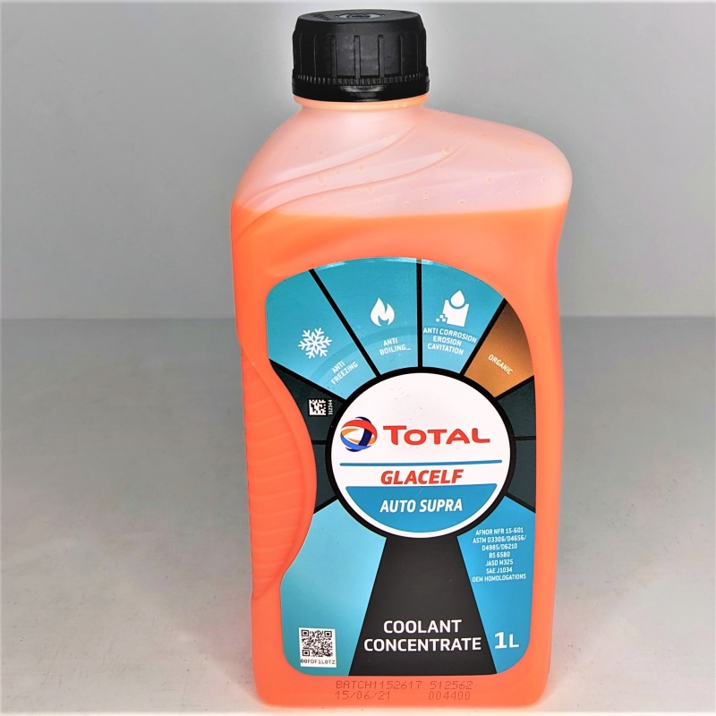 Total Антифриз GlacElf Auto Supra 1L концентрат