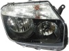 Фара Duster 4WD черная правая