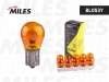 Лампа 12v  PY 21W  (BAU 15s)1-конт.бол. желт.