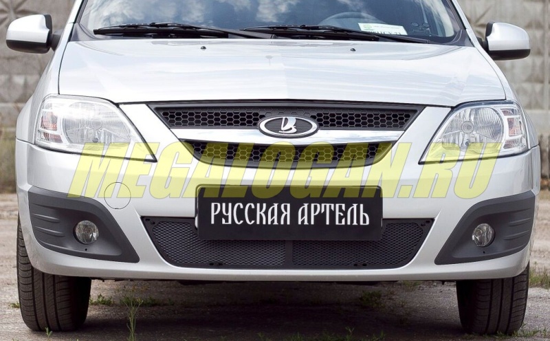 Решетка бампера защитная Largus
