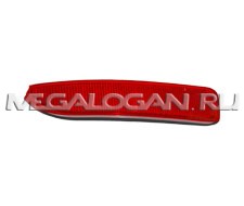 Катафот заднего бампера Logan 2 Largus левый