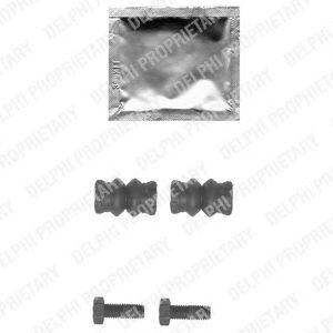 Ремкомплект переднего суппорта Logan (пыльники направляющих)