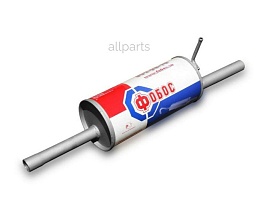 Глушитель задняя часть Logan