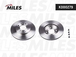 Диск тормозной передний Symbol 238 мм вентилируемый