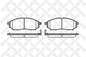 Колодки передние Pathfinder Navara Koleos Qashqai