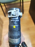 Патрубок радиатора Дастер 2