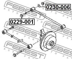 Болт развальный X-Trail