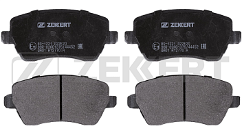 Колодки передние Largus c АБС, Almera G15,Duster