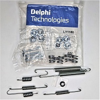 Комплект монтажный тормозных колодок Logan 203мм (система TRW)