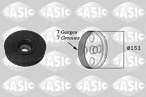 Шкив коленвала F4R