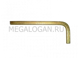 Ключ масляной пробки Г образный L= 55*140мм