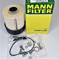 Фильтр топливный дизель 1,5dCi Duster 15- (картридж с крепежом)